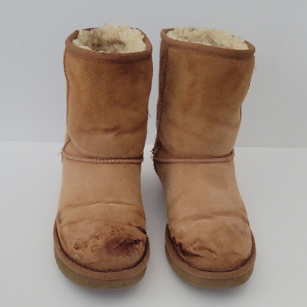 UGG Tan Suede, Sheepskin Lining Boots